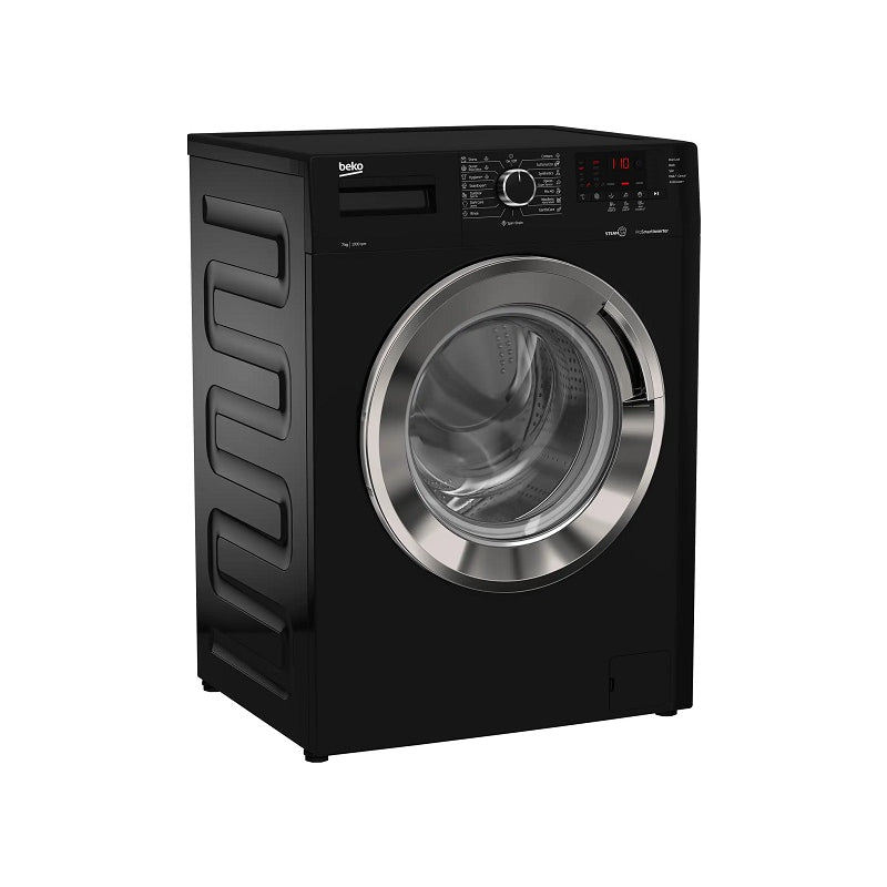 Beko Washing Machine Front Loading 7 Kg Black Inverter WTV 7512 XBCI. Beko Washing Machine Front Loading 7 Kg Black Inverter WTV 7512 XBCI.